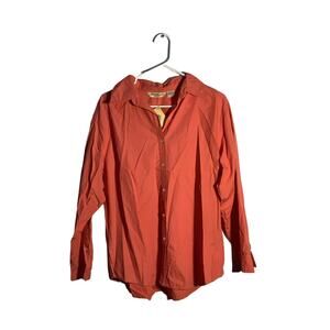 Vintage Eddie Bauer Long Sleeve Collared Shirt Size Medium